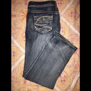 Maurices blue denim jeans size 18